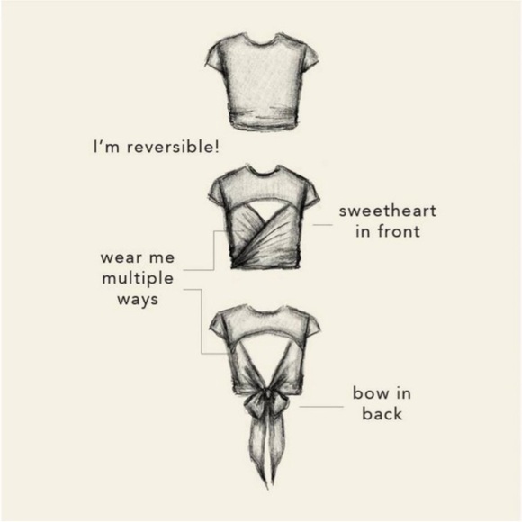 Blogilates Reversible Bow Back Tee - Picture 7 of 7